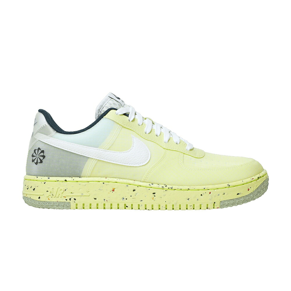 ナイキ 紺色 米国海軍 空軍 \u0027LIGHT TWIST\u0027 スニーカー メンズ NIKE AIR FORCE 1 CRATER LEMON / LIGHT LEMON TWIST ARMORY NAVY