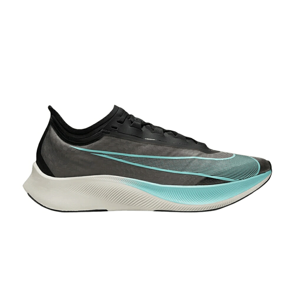 ナイキ ズーム 黒色 ブラック 緑 グリーン ズームフライ 'BLACK GREEN' スニーカー メンズ NIKE ZOOM FLY 3 AURORA / BLACK AURORA GREEN PHANTOM|スニケス