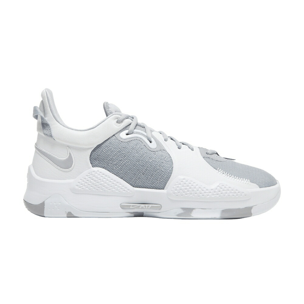ナイキ 薄墨色 薄墨色 白いこと 白いこと \u0027WOLF GREY\u0027 スニーカー メンズ NIKE PG 5 肺結核 / WOLF GREY WHITE WOLF GREY