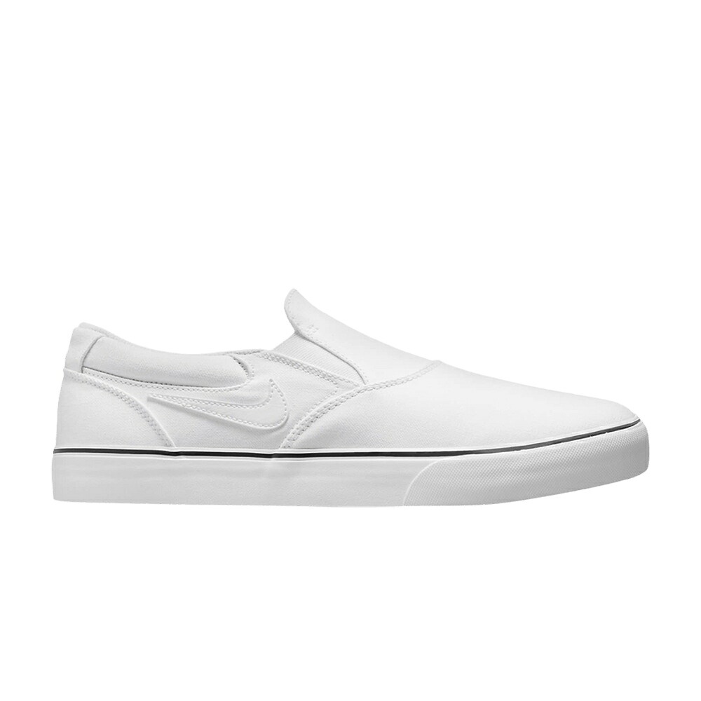 ナイキ エスビー 白いこと 白いこと 黒いこと 黒いこと \u0027TRIPLE WHITE\u0027 スニーカー メンズ NIKE CHRON 2 SLIP SB / WHITE WHITE BLACK WHITE