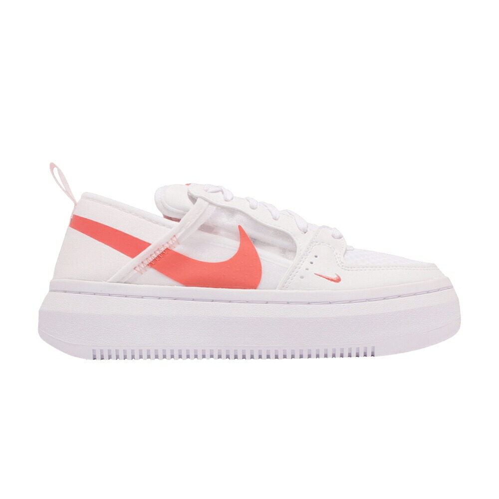 ナイキ 厚地の外套 神通力 白いこと 白いこと クリムゾン \u0027WHITE EMBER\u0027 スニーカー レディース NIKE WMNS COURT VISION ALTA TXT MAGIC / WHITE CRIMSON BLISS LIGHT SOFT