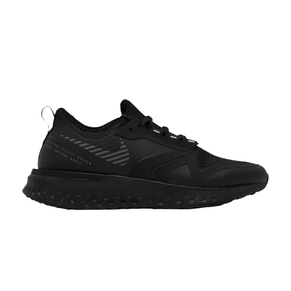 ナイキ リアクト 黒色 ブラック 銀色 シルバー BLACK SILVER スニーカー レディース NIKE WMNS ODYSSEY REACT 2 SHIELD METALLIC / BLACK BLACK METALLIC SILVER