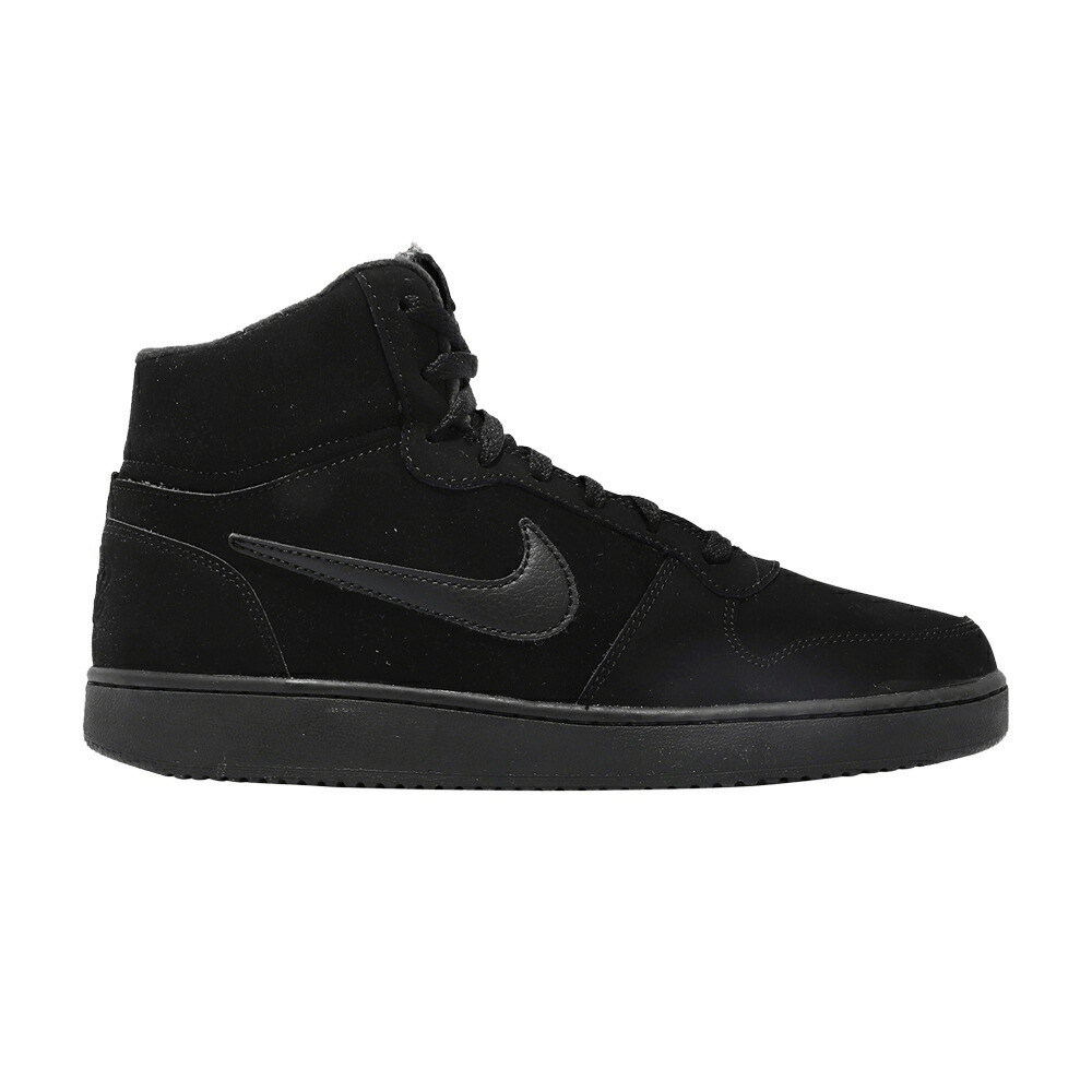 ナイキ ミッド 黒色 ブラック TRIPLE BLACK スニーカー メンズ NIKE EBERNON MID SE / BLACK BLACK BLACK