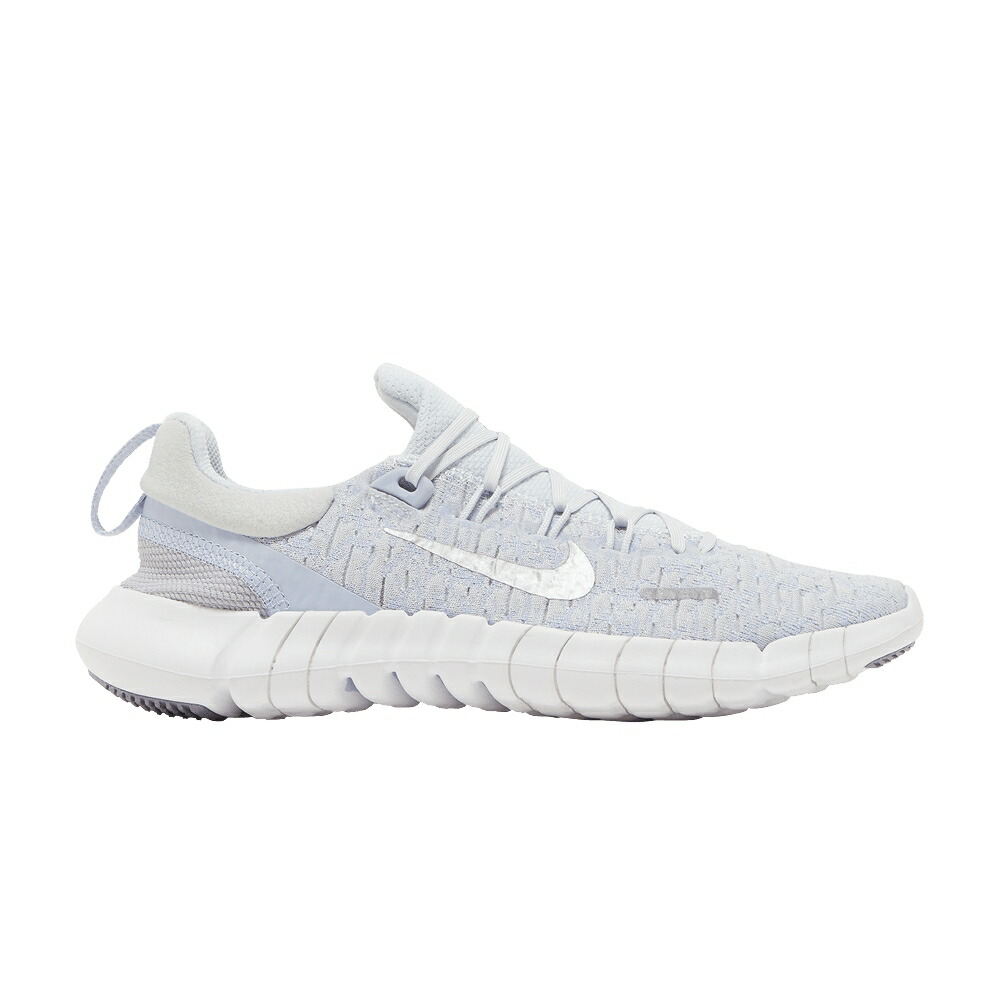 ナイキ フリー ラン プラチナム ピュア 5.0 PURE SILVER スニーカー レディース NIKE WMNS FREE RUN PLATINUM METALLIC / PURE PLATINUM GHOST METALLIC