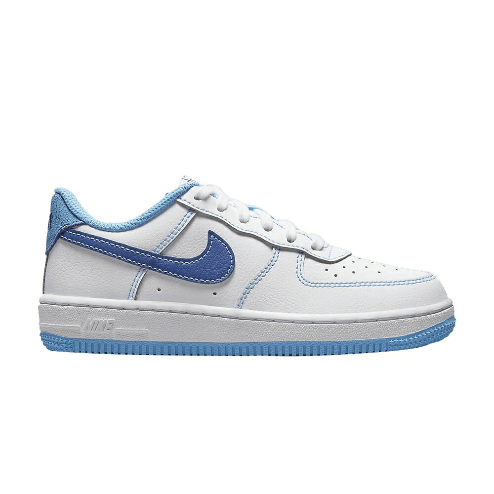 ナイキ 白いこと 白いこと 青味 青み ディープ \u0027WHITE BLUE\u0027 御坊っちゃん キッズ NIKE FORCE 1 S50 なおなお書き UNIVERSITY / WHITE UNIVERSITY BLUE SAIL DEEP もの言う花 マタニティ スニーカー