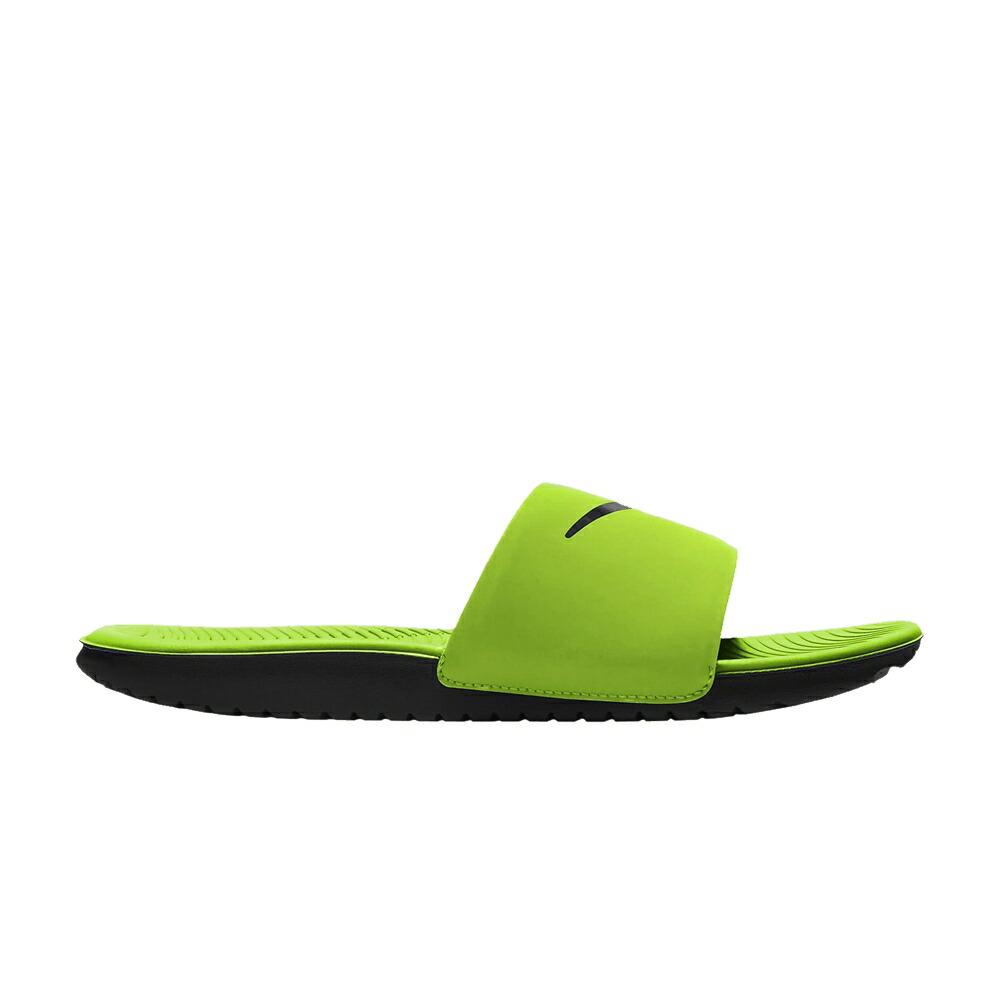 ナイキ 黒色 ブラック 'VOLT' ジュニア キッズ NIKE KAWA GS / VOLT BLACK ベビー マタニティ スニーカー