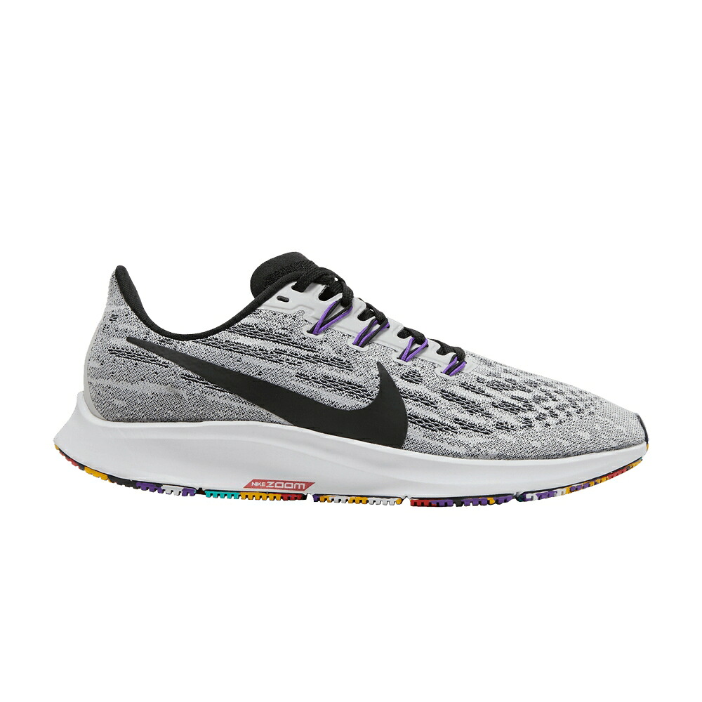 ナイキ ズーム ペガサス 白色 ホワイト 黒色 ブラック ズームペガサス 'WHITE GRAPE' スニーカー メンズ NIKE AIR ZOOM PEGASUS 36 HYPER / WHITE BLACK HYPER GRAPE|スニケス