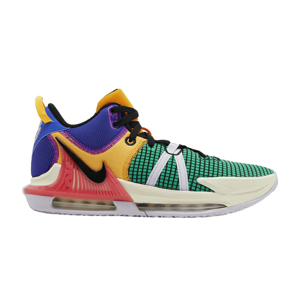 ナイキ レブロン 紫 パープル ウィットネス \u0027MULTICOLOR\u0027 スニーカー メンズ NIKE LEBRON WITNESS 7 \u0027MULTI-COLOR\u0027 / VIVID PURPLE SEA CORAL OXYGEN