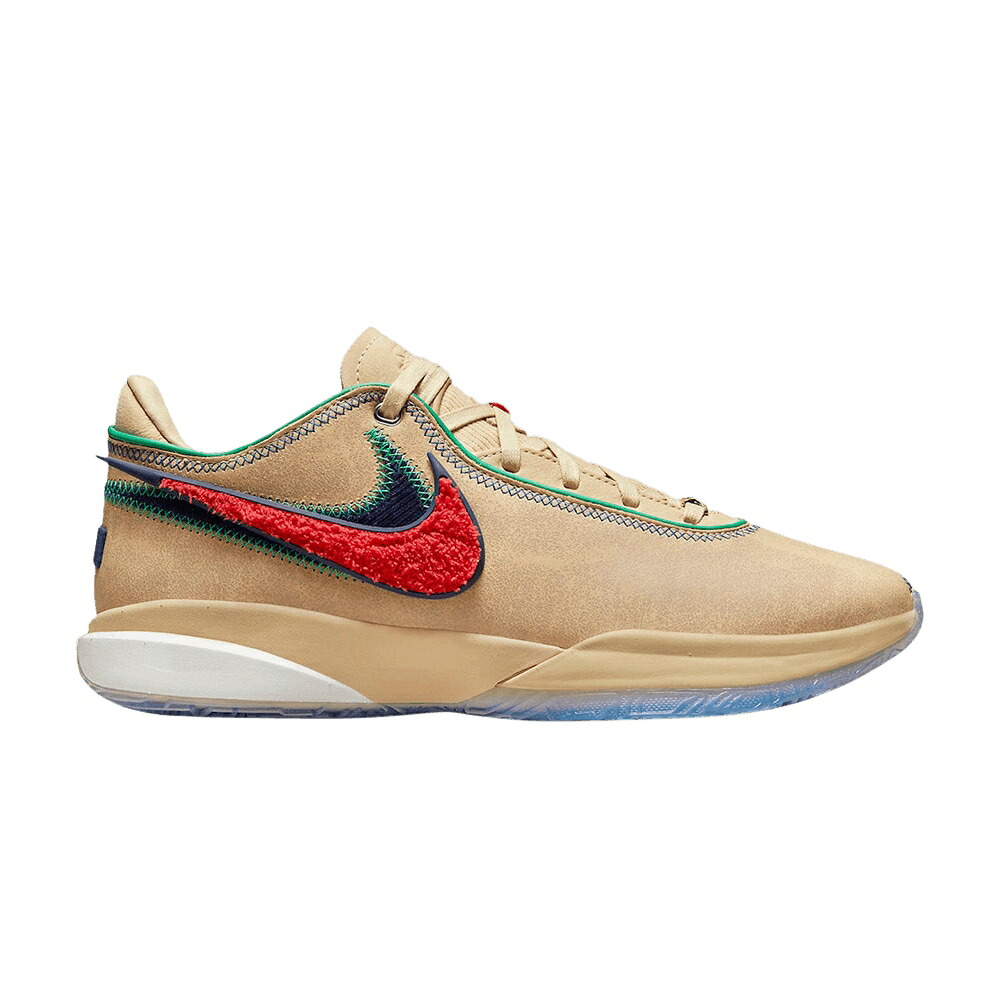 ナイキ レブロン クリムゾン \u0027FOUR HORSEMEN\u0027 スニーカー メンズ NIKE LEBRON 20 EP / SESAME LIGHT CRIMSON SAIL
