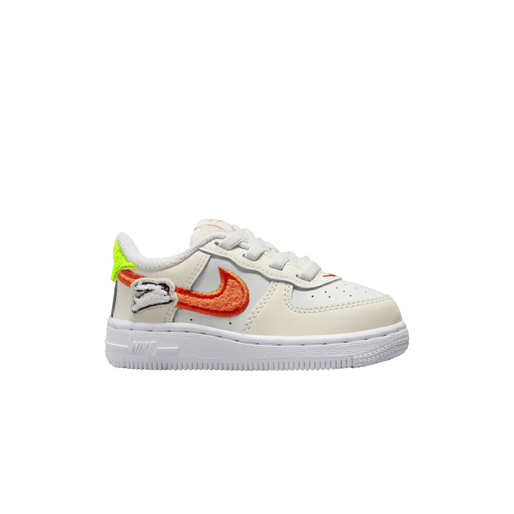 ナイキ 白いこと 白いこと \u0027YEAR RABBIT\u0027 もの言う花 NIKE FORCE 1 LV8 TD OF THE / WHITE WHITE WASHED TEAL SAFETY