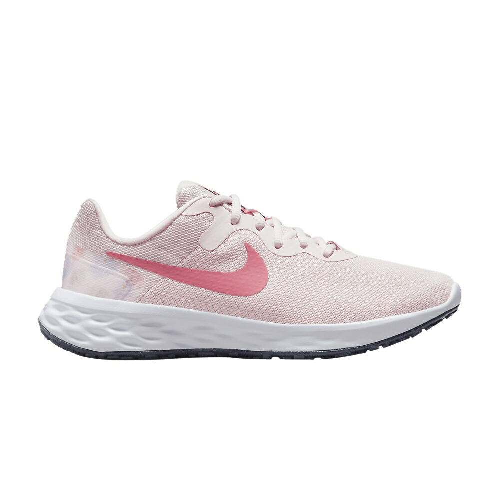 ナイキ レボリューション プレミアム パール ピンク 白色 ホワイト FLORAL WATERCOLOR スニーカー レディース NIKE WMNS REVOLUTION 6 NEXT NATURE PREMIUM / PEARL PINK WHITE PINK BLOOM