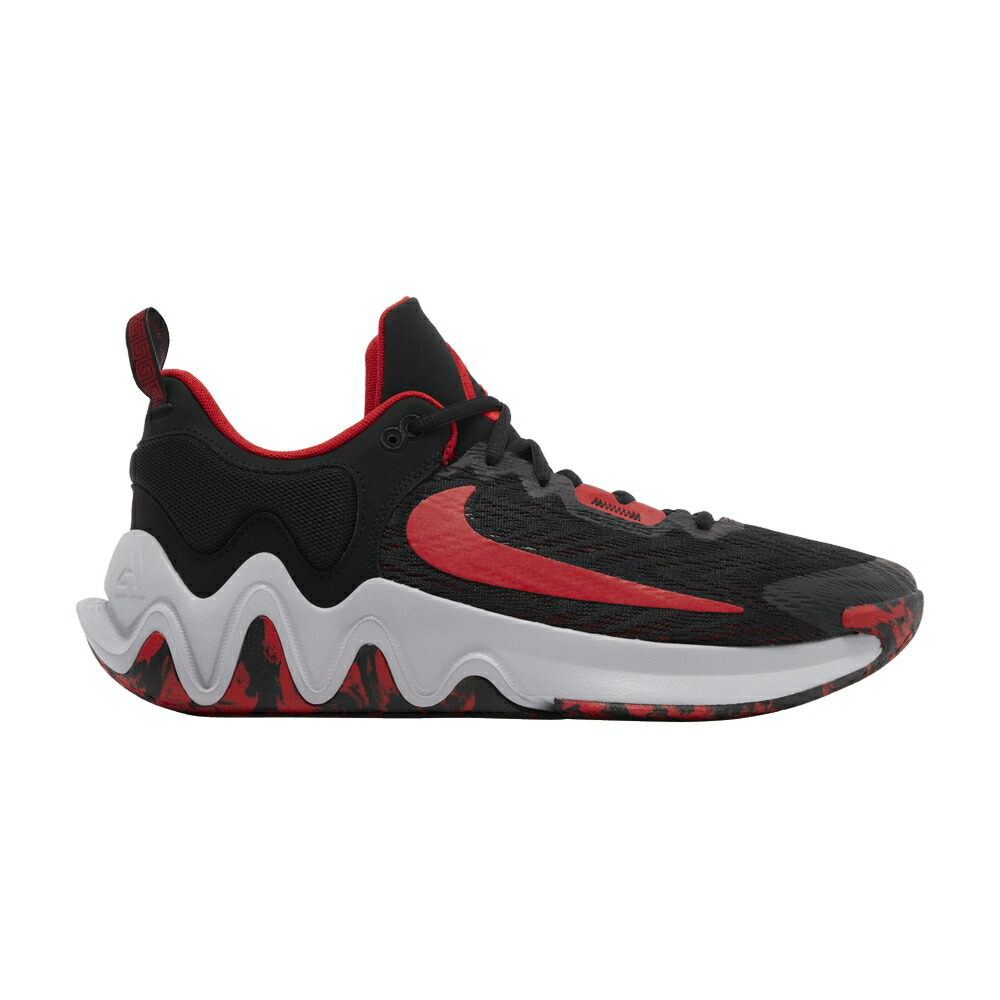 ナイキ 黒いこと 黒いこと 赤 赤いこと 薄墨色 薄墨色 \u0027BRED\u0027 スニーカー メンズ NIKE GIANNIS IMMORTALITY 2 / BLACK UNIVERSITY RED WOLF GREY