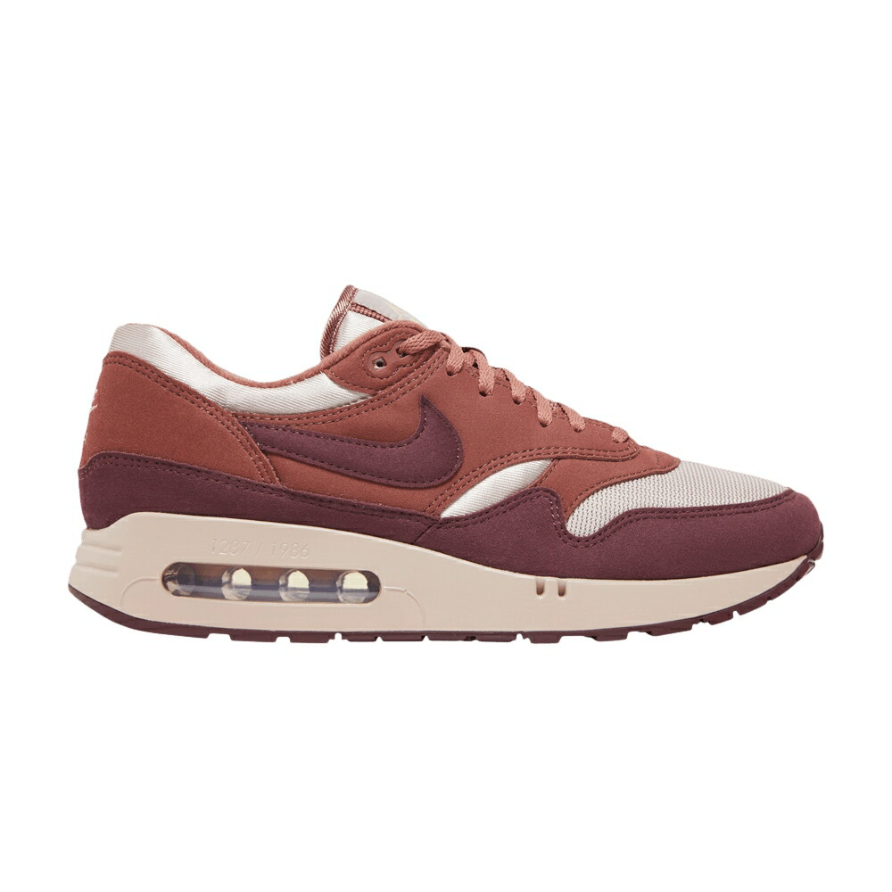 ナイキ マックス バブル チーム 赤 レッド エアマックス 86 BIG MAUVE スニーカー メンズ NIKE KIDS OF IMMIGRANTS X AIR MAX 1 OG BUBBLE - SMOKEY / SMOKEY MAUVE DARK TEAM RED