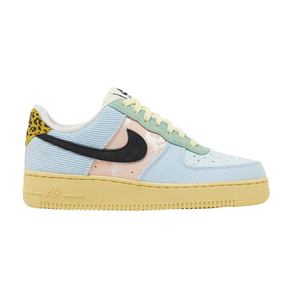ナイキ 青味 青み 空軍 \u002707 \u0027SPRING MIX\u0027 スニーカー レディース NIKE WMNS AIR FORCE 1 / CELESTINE BLUE OFF NOIR TEAL