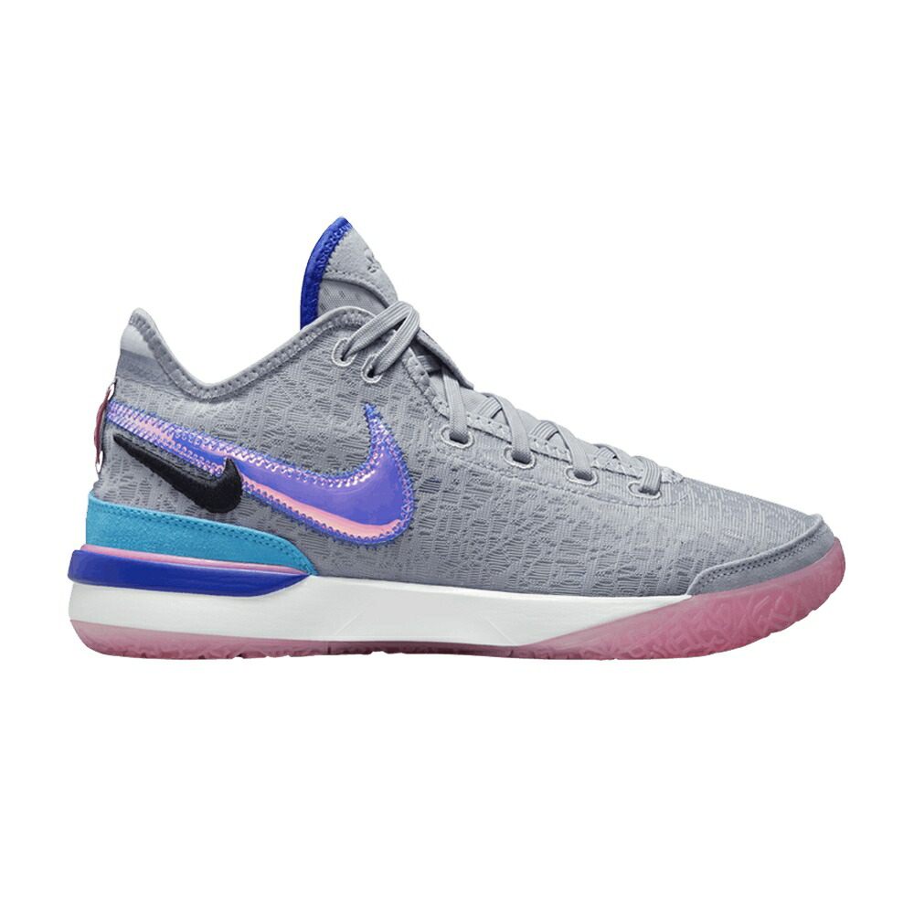 ナイキ 望遠レンズ レブロン 薄墨色 薄墨色 さくら色 \u00271984\u0027 スニーカー メンズ NIKE ZOOM LEBRON NXXT GEN EP / WOLF GREY PINK SPELL HYPER ROYAL