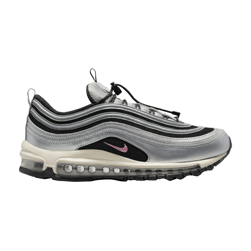 ナイキ マックス 黒色 ブラック 銀色 シルバー エアマックス ILVER BERRY スニーカー レディース NIKE WMNS AIR MAX 97 DESERT / BLACK METALLIC SILVER LIGHT