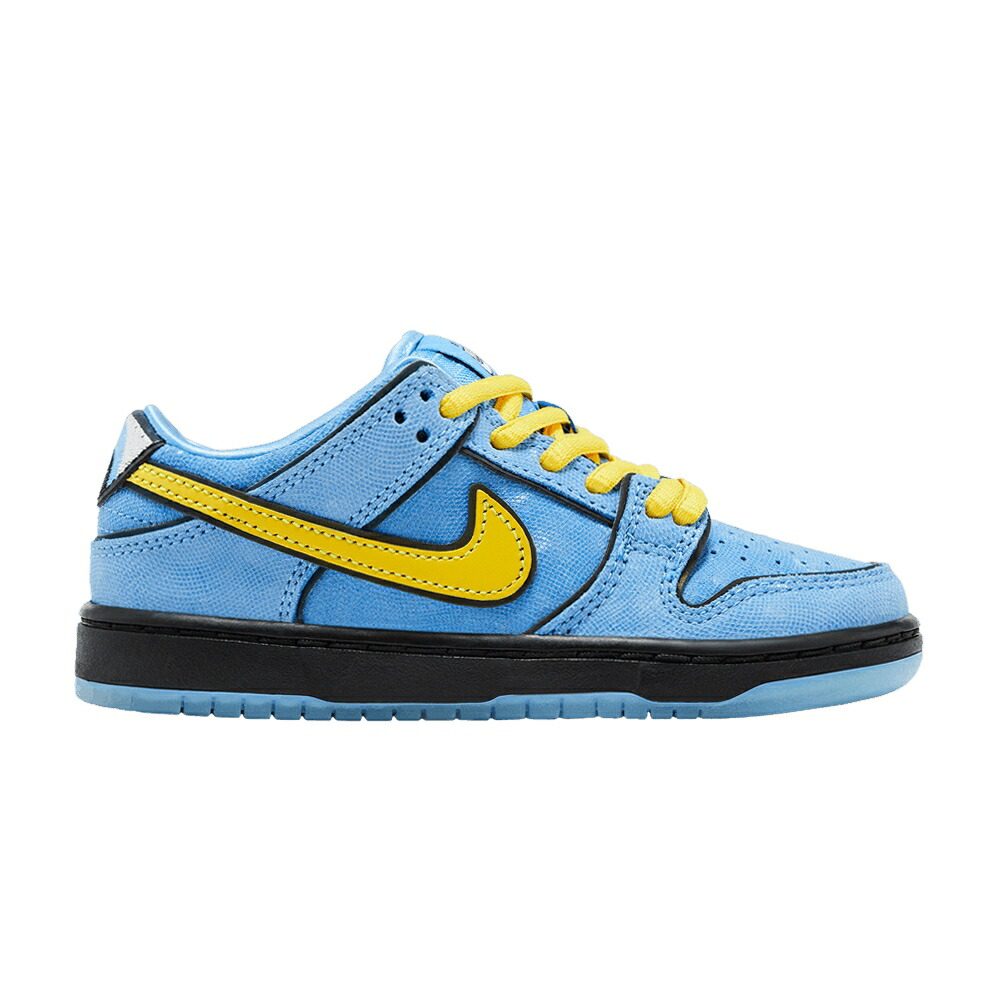 ナイキ ダンク プロ エスビー 青色 ブルー ディープ ダンクロー BUBBLES ジュニア キッズ NIKE THE POWERPUFF GIRLS X DUNK LOW PRO SB QS PS / BLUE CHILL DEEP ROYAL BLUE ベビー マタニティ スニーカー