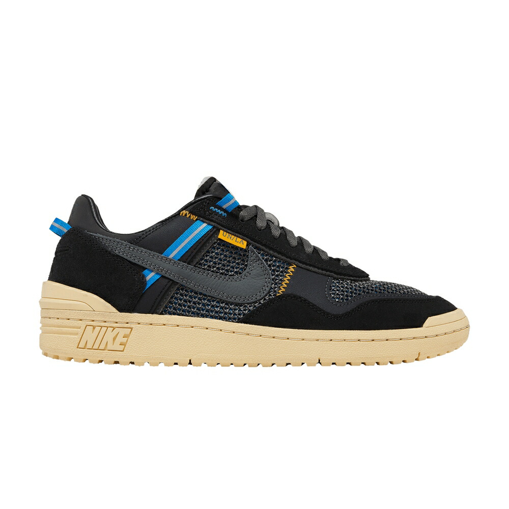 ナイキ ユニオン ロサンゼルス フィールド ジェネラル 黒色 ブラック 灰色 グレー BLACK スニーカー メンズ NIKE UNION LA X FIELD GENERAL / BLACK DARK BASE GREY OFF NOIR