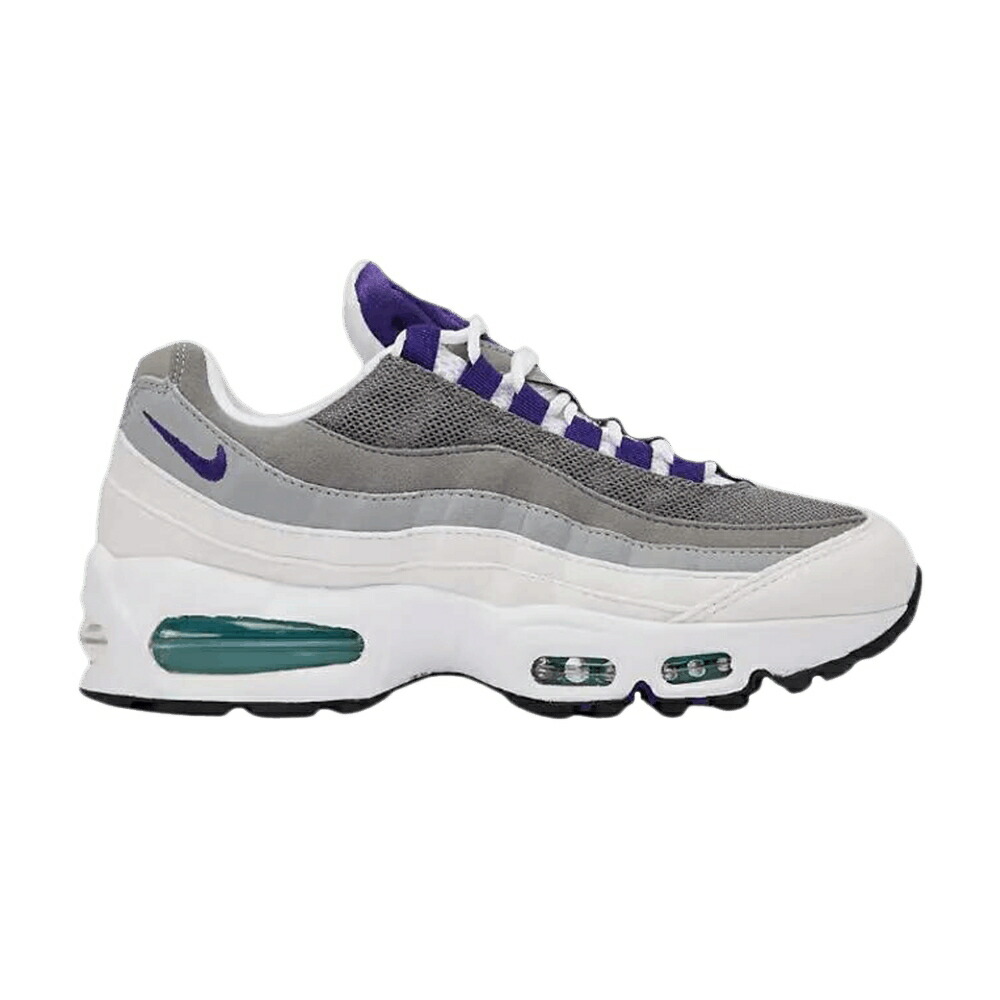 ナイキ マックス 白色 ホワイト コート 紫 パープル 緑 グリーン エアマックス GRAPE スニーカー レディース NIKE WMNS AIR MAX 95 OG 2026 / WHITE COURT PURPLE EMERALD GREEN