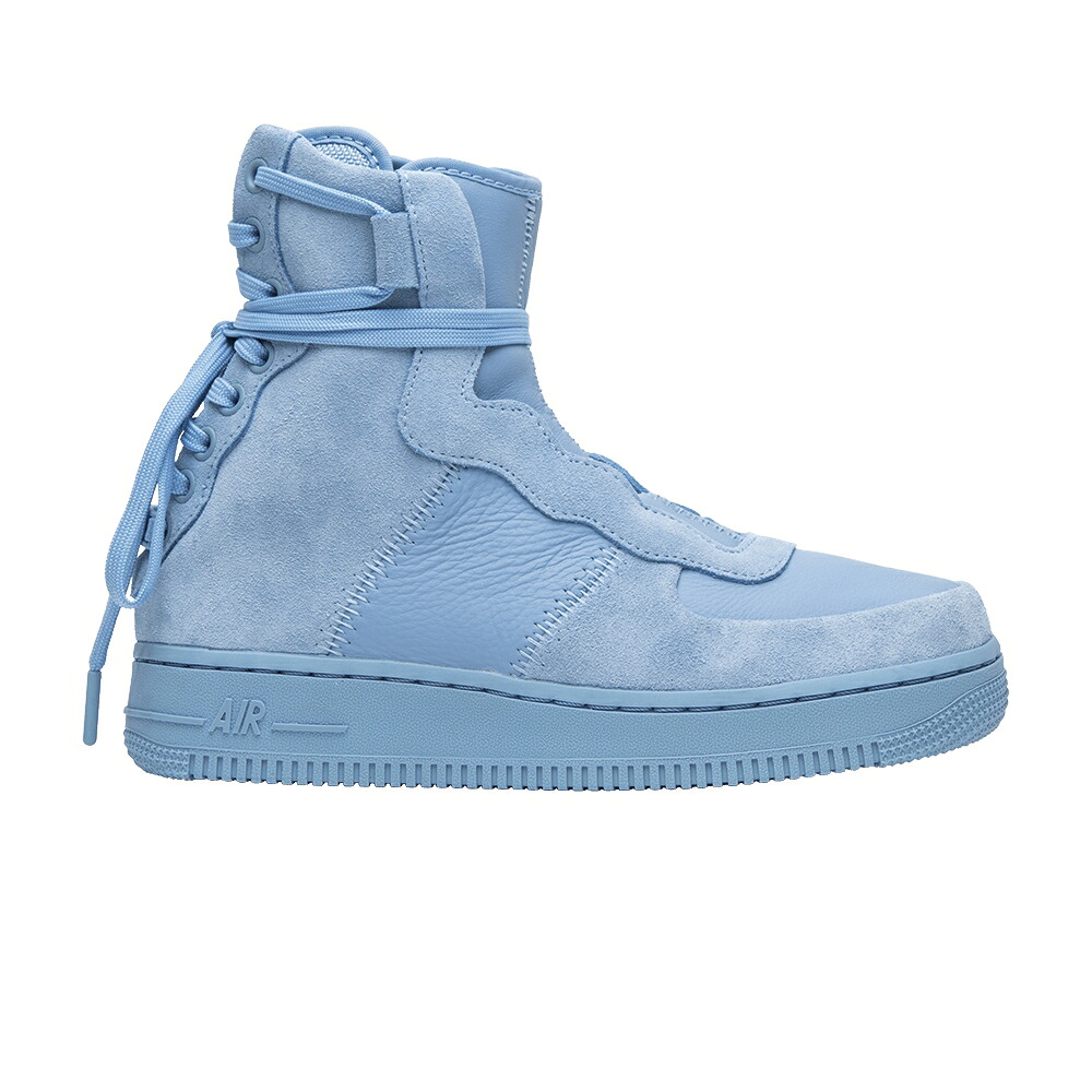ナイキ レベル 青色 ブルー エアフォース 'BLUE' スニーカー レディース NIKE WMNS AIR FORCE 1 REBEL XX / BLUE LIGHT BLUE｜スニケス