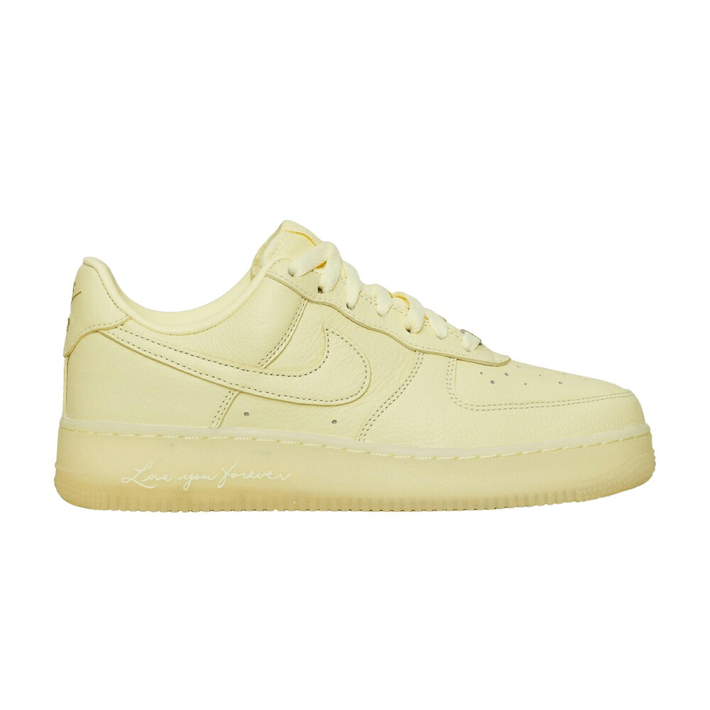 ナイキ エアフォース CERTIFIED TINT スニーカー メンズ NIKE NOCTA X AIR FORCE 1 LOW LOVER BOY - CITRON / CITRON TINT COBALT TINT METALLIC