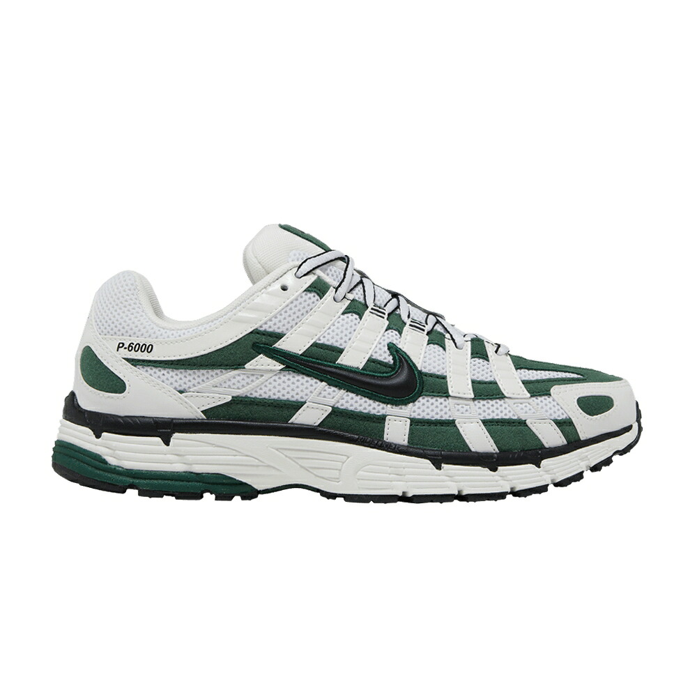 ナイキ 白いこと 白いこと 黒いこと 黒いこと \u0027SUMMIT FIR\u0027 スニーカー レディース NIKE WMNS P-6000 WHITE / SUMMIT WHITE BLACK METALLIC 靴-スニーカー-レディース靴