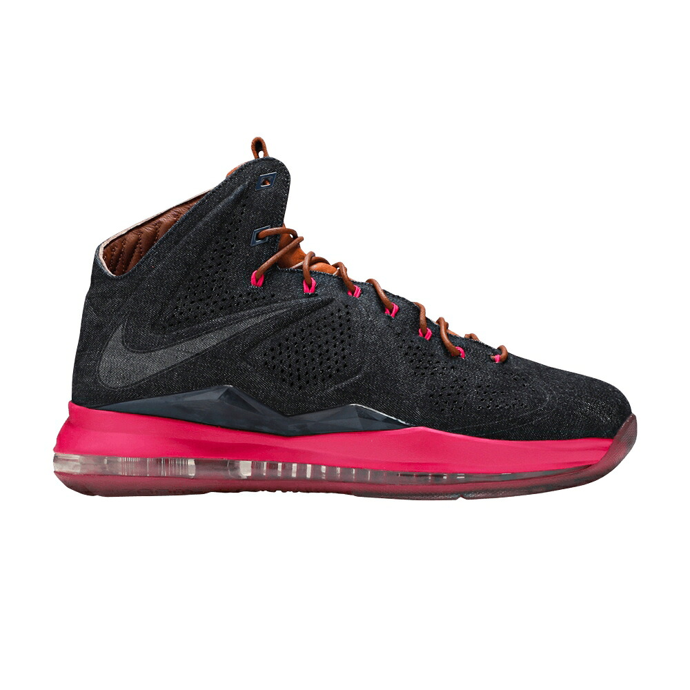 ナイキ レブロン ジーンズ 紺色 米国海軍 \u0027DENIM\u0027 スニーカー メンズ NIKE LEBRON 10 EXT DENIM QS / MIDNIGHT NAVY MIDNIGHT NAVY
