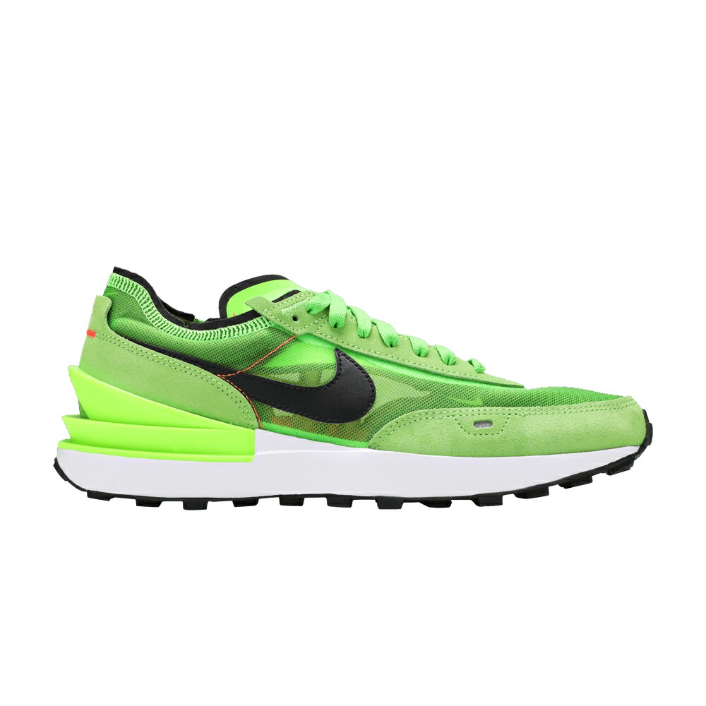 ナイキ ワッフル 緑 グリーン 黒色 ブラック 'ELECTRIC GREEN' スニーカー メンズ NIKE WAFFLE ONE / ELECTRIC GREEN BLACK MEAN GREEN