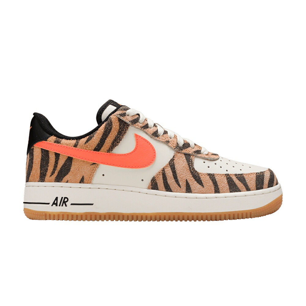 ナイキ 割り増し金 橙 オレンジ色 空軍 \u0027DAKTARI STRIPES\u0027 スニーカー メンズ NIKE AIR FORCE 1 LOW PREMIUM / COCONUT MILK ATOMIC ORANGE FUEL