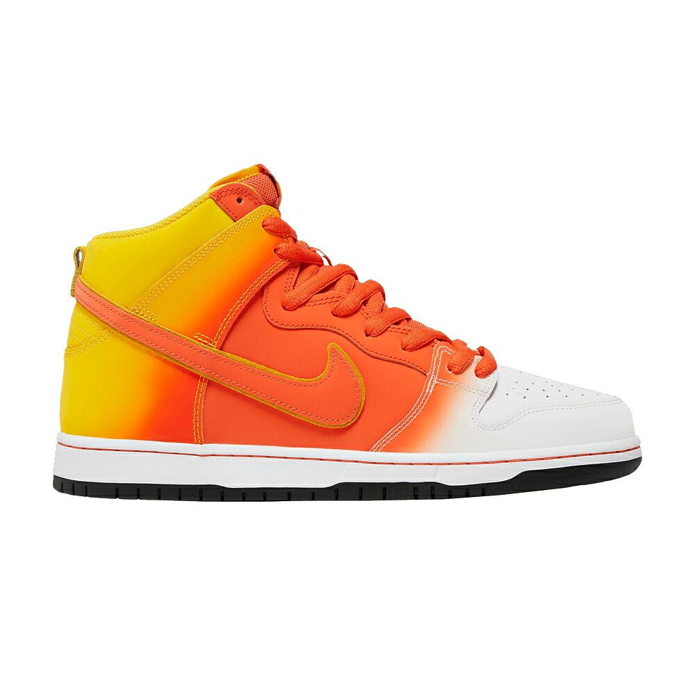 ナイキ ダンク ハイ エスビー 橙 オレンジ 白色 ホワイト 黒色 ブラック ダンクハイ 'SWEET TOOTH' スニーカー メンズ NIKE DUNK HIGH SB / AMARILLO ORANGE WHITE BLACK|スニケス