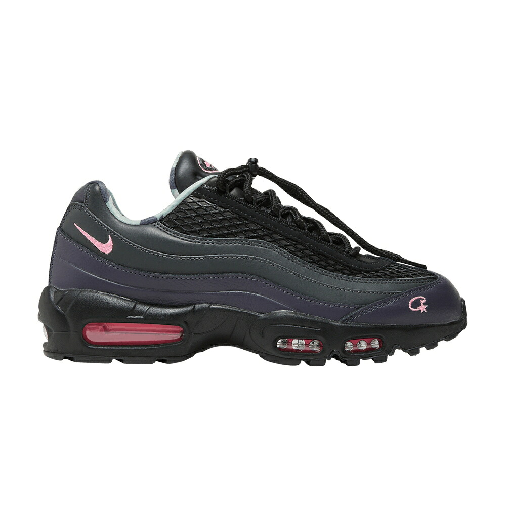 ナイキ マックス サクラ色 黒いこと 黒いこと エア湖マックス \u0027RULES BEAM\u0027 スニーカー メンズ NIKE CORTEIZ X AIR MAX 95 SP THE WORLD - PINK / GRIDIRON PINK BEAM BLACK