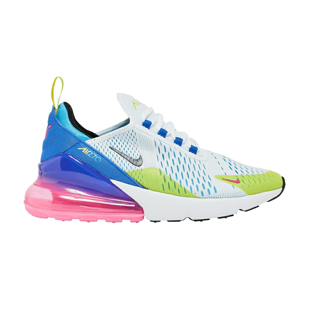 ナイキ マックス さくら色 白いこと 白いこと エア湖マックス \u0027HYPER SPELL\u0027 お坊っちゃん キッズ NIKE AIR MAX 270 GS ROYAL PINK / WHITE HYPER ROYAL PINK SPELL もの言う花 マタニティ スニーカー