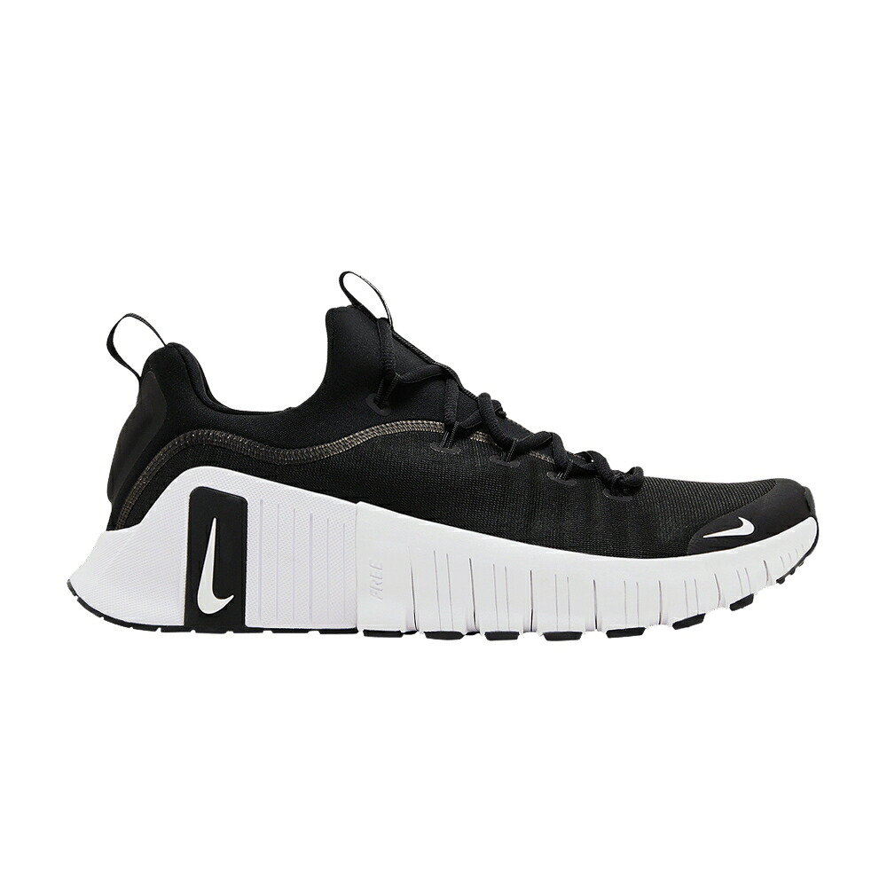 ナイキ 無償性 黒いこと 黒いこと 白いこと 白いこと \u0027BLACK WHITE\u0027 スニーカー メンズ NIKE FREE METCON 6 / BLACK WHITE