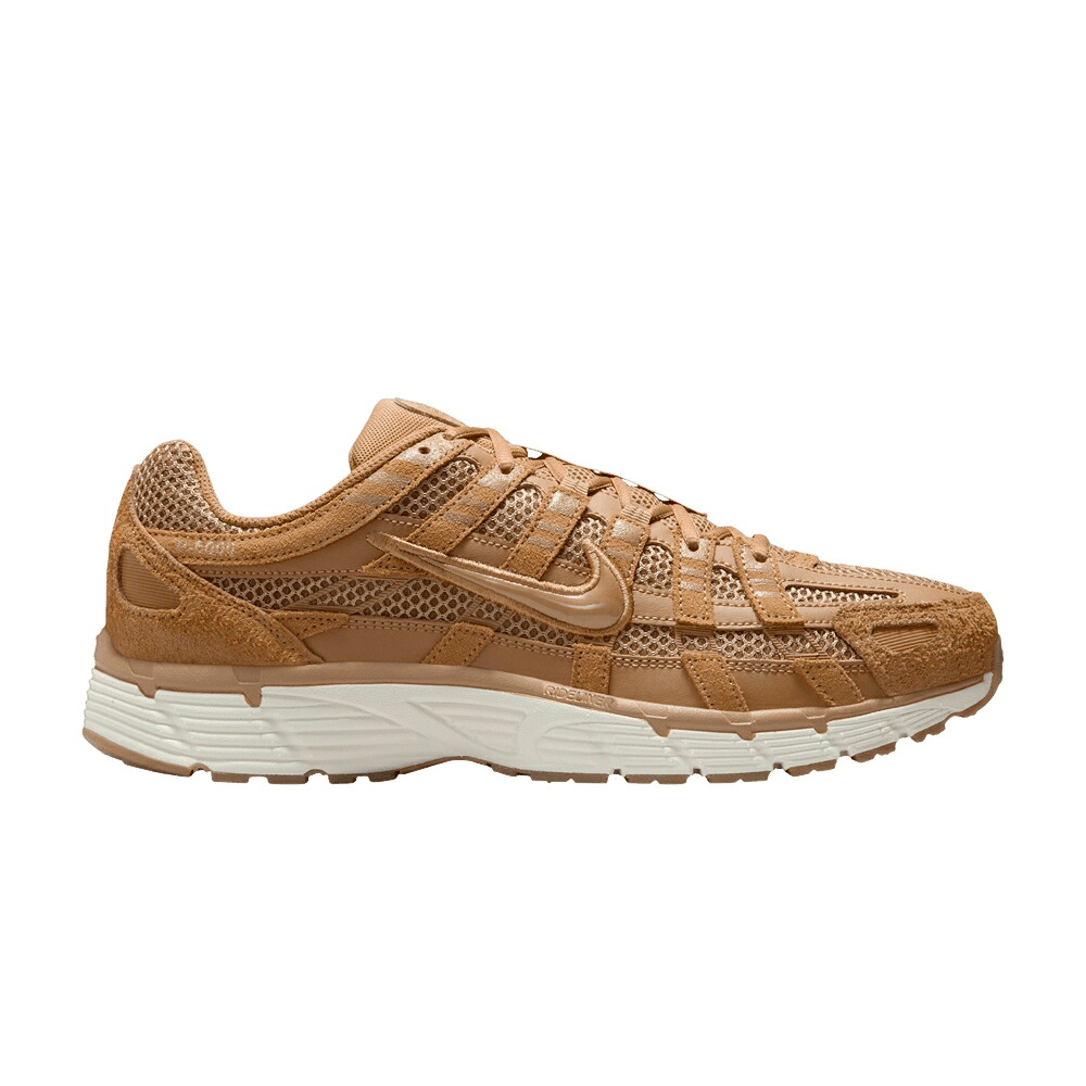 ナイキ ゴールド 'FLAX' スニーカー メンズ NIKE P-6000 SE / FLAX METALLIC GOLD SAIL FLAX|スニケス