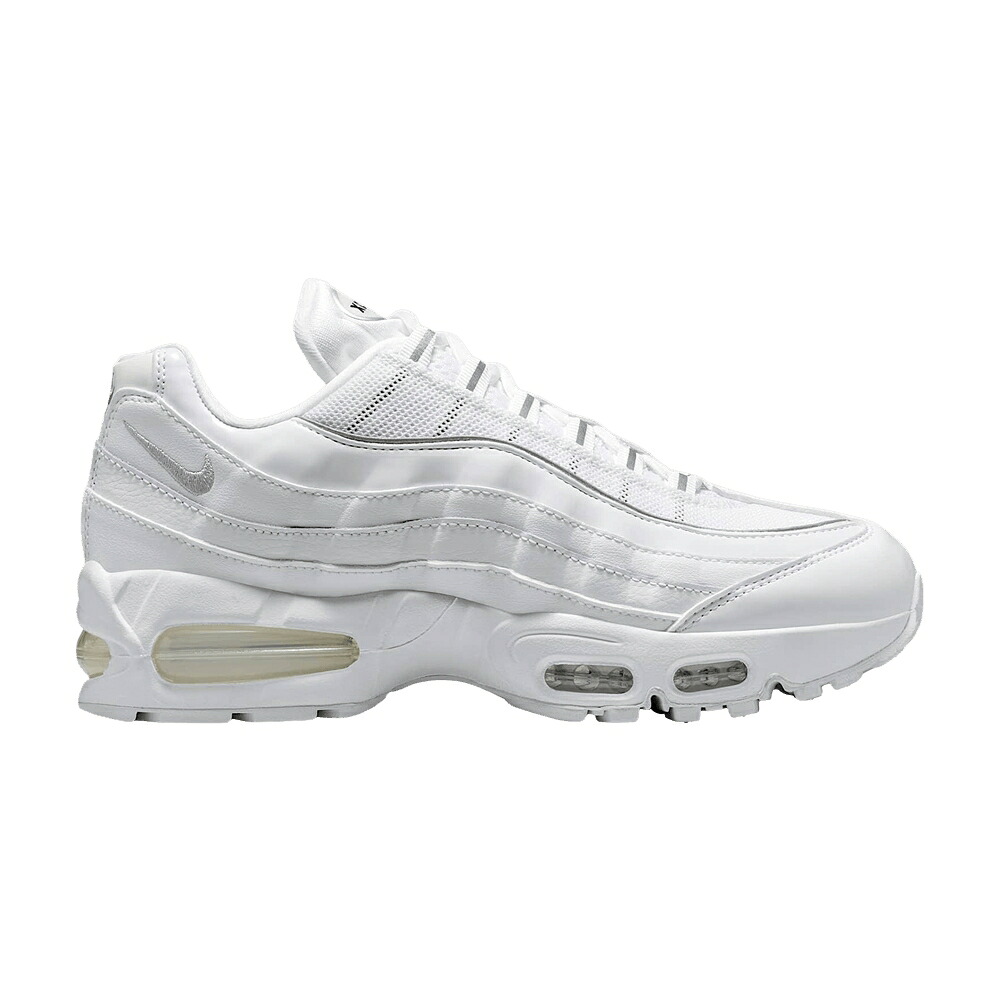 ナイキ マックス バブル 白色 ホワイト 黒色 ブラック 銀色 シルバー エアマックス 'BIG REFLECTIVE' スニーカー レディース NIKE WMNS AIR MAX 95 BUBBLE - WHITE / WHITE BLACK REFLECT SILVER 49,260円