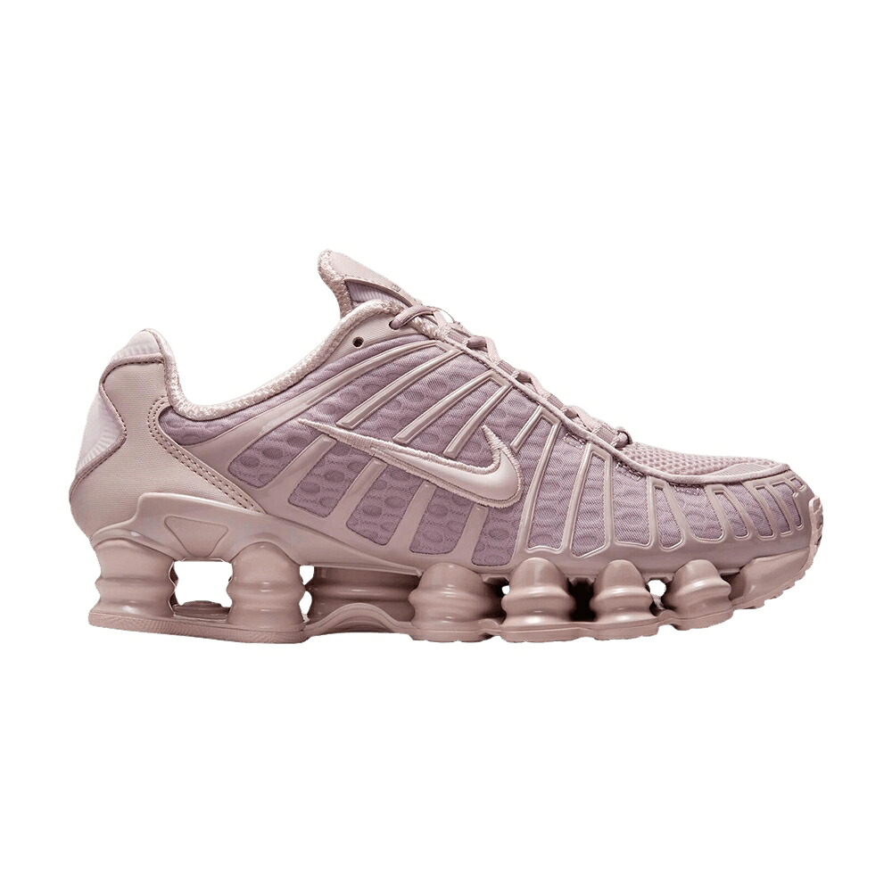 ナイキ ショックス サクラ色 しろがね色 しろがね色 \u0027PARTICLE ROSE\u0027 スニーカー レディース NIKE WMNS SHOX TL / PARTICLE ROSE METALLIC SILVER