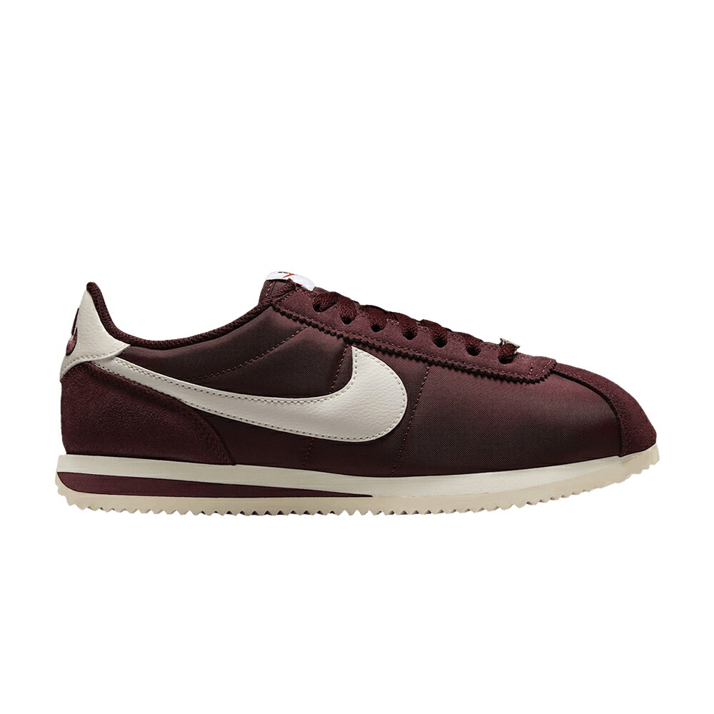ナイキ コルテッツ スニーカー 運動靴 ワイン色 バーガンディー 'BURGUNDY SAIL' スニーカー レディース NIKE WMNS CORTEZ TEXTILE SHOES CRUSH/SAIL' / BURGUNDY CRUSH SAIL