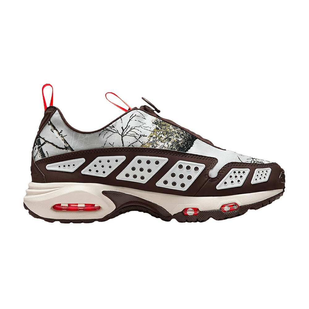 ナイキ マックス 赤銅色 赤銅色 大気圏マックス \u0027REAL TREE\u0027 スニーカー レディース NIKE WMNS AIR MAX SNDR / LIGHT OREWOOD BROWN BAROQUE