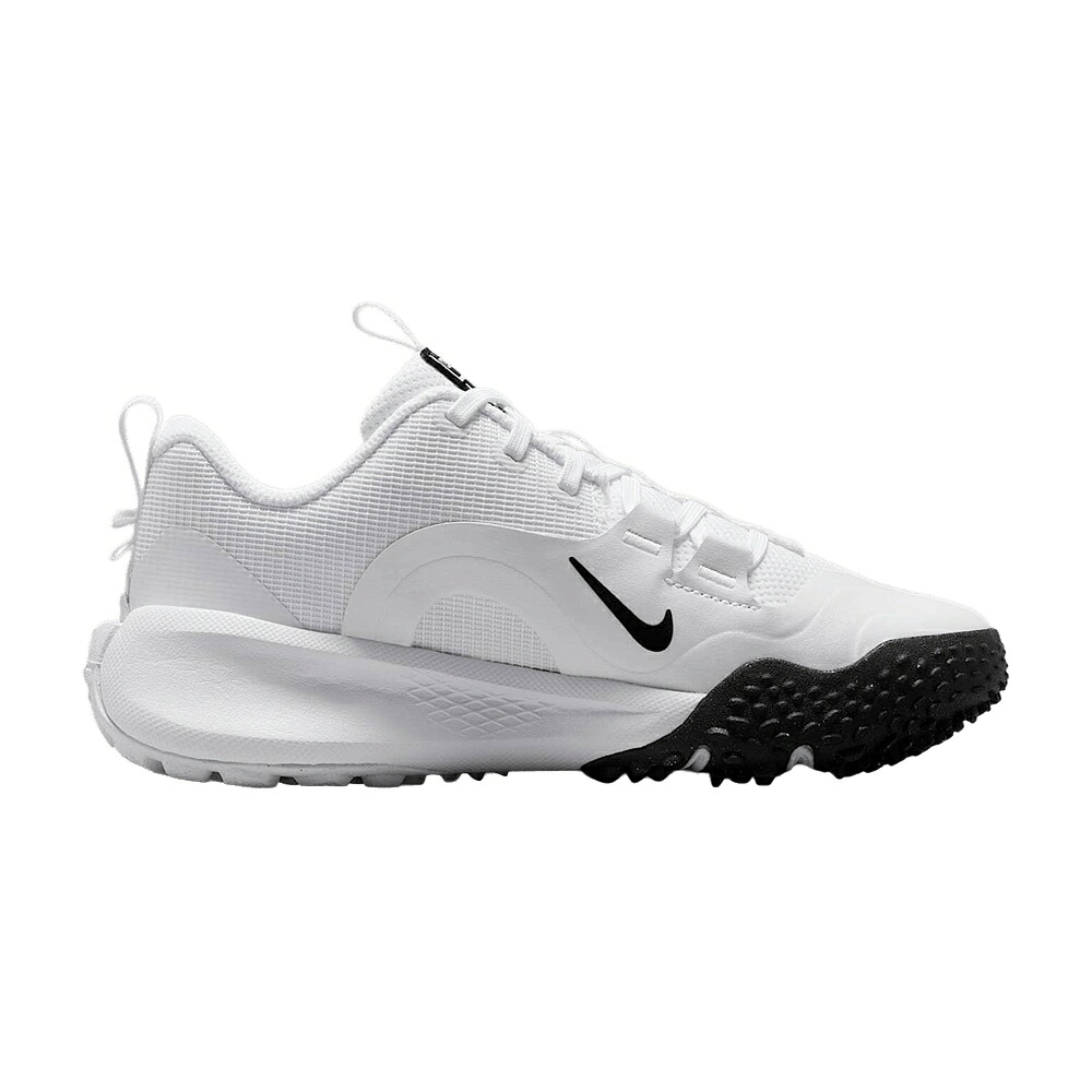 ナイキ ズーム ターフ 白色 ホワイト 黒色 ブラック 'WHITE BLACK' ジュニア キッズ NIKE AIR ZOOM CROSS TURF GS / WHITE BLACK ベビー マタニティ スニーカー