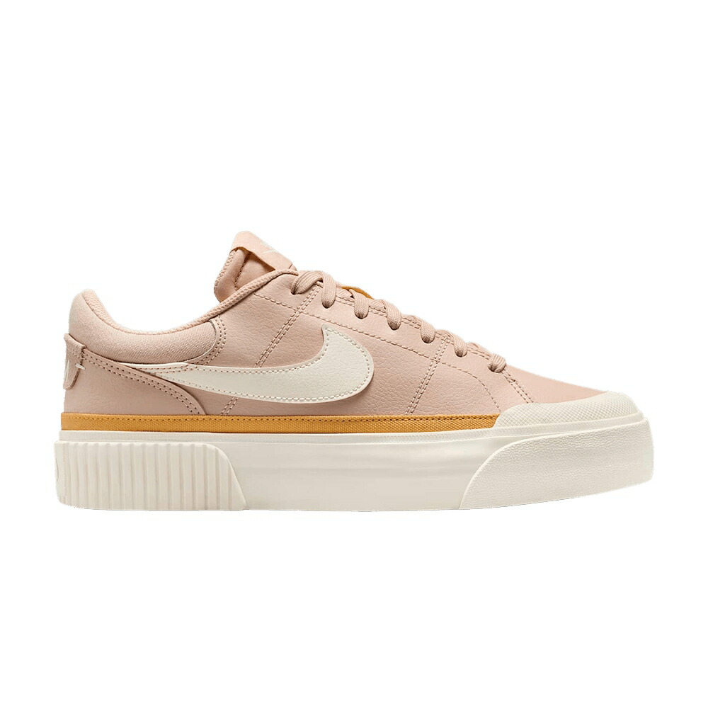ナイキ コート レガシー アイボリー 'SHIMMER IVORY' スニーカー レディース NIKE WMNS COURT LEGACY LIFT PALE / SHIMMER PALE IVORY POLLEN CHALK