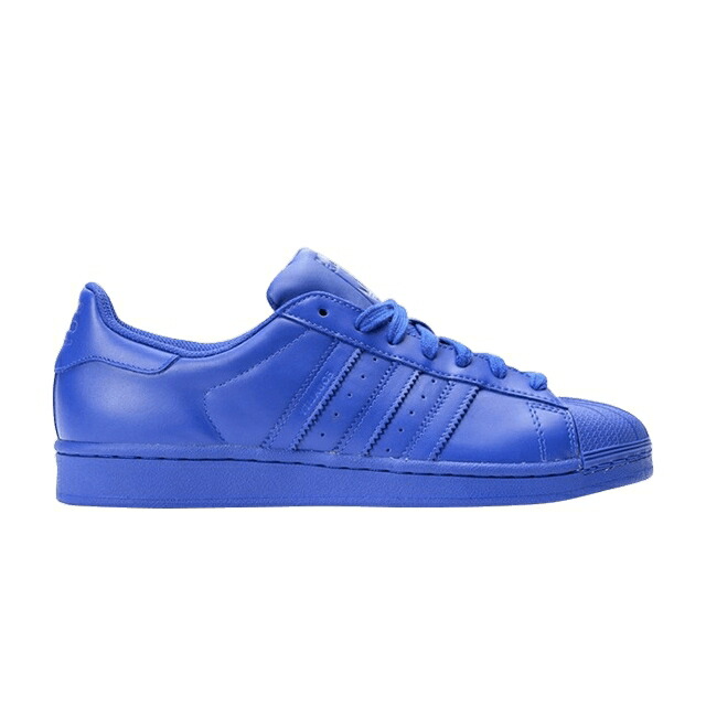 アディダス スーパースター 青色 ブルー 'SUPERCOLOR PACK' スニーカー メンズ ADIDAS SUPERSTAR / BOLD BLUE BOLD BLUE BOLD BLUE