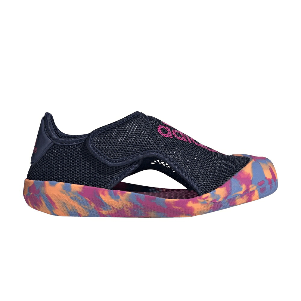 アディダス 青味 青み \u0027DARK CAMO\u0027 スニーカー メンズ ADIDAS ALTAVENTURE SANDAL J BLUE LUCID FUCHSIA / DARK BLUE LUCID FUCHSIA BLUE