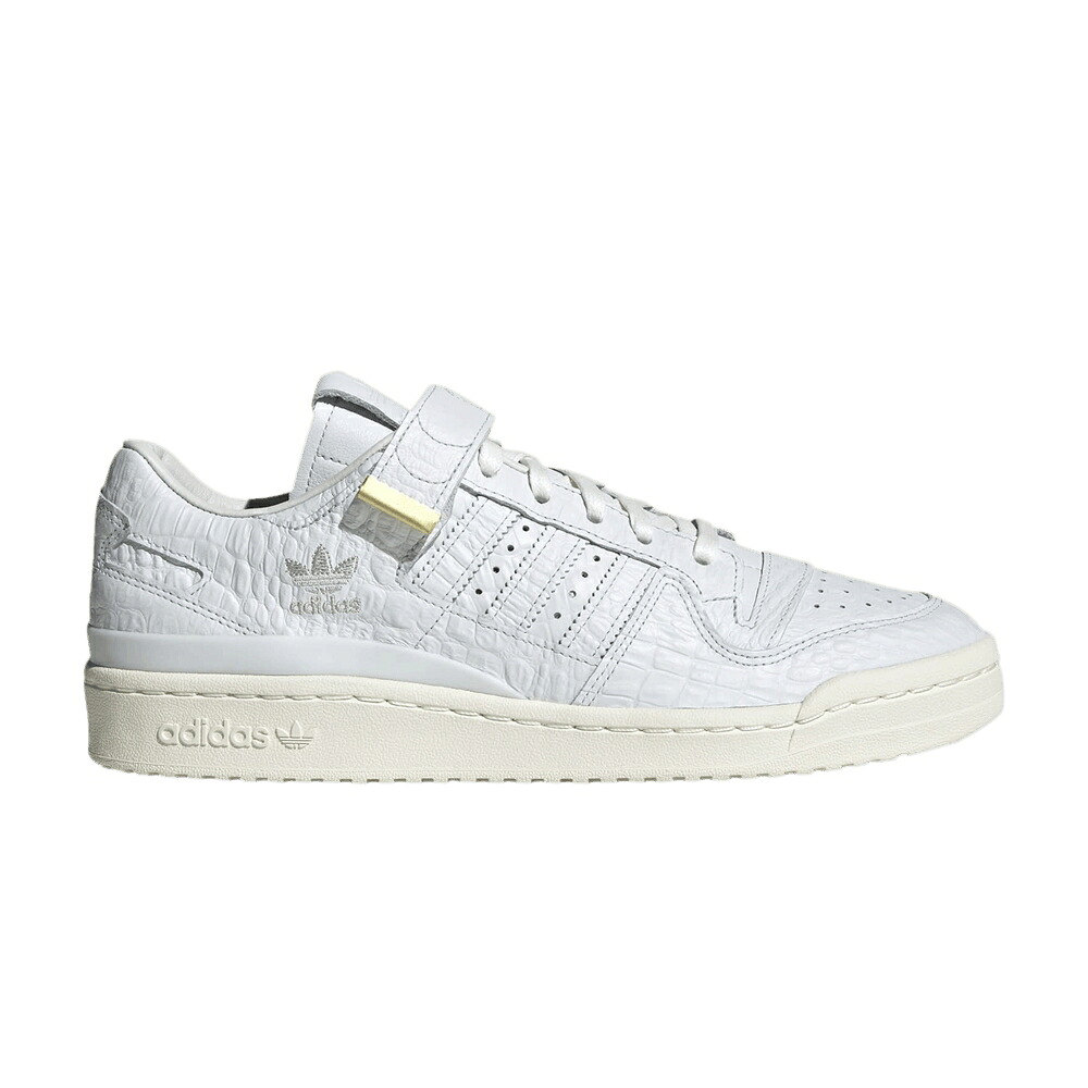 アディダス 討論会 白いこと 白いこと 中核グループ \u0027CROC WHITE\u0027 スニーカー メンズ ADIDAS FORUM 84 LOW SKIN - / CRYSTAL WHITE CRYSTAL WHITE CORE