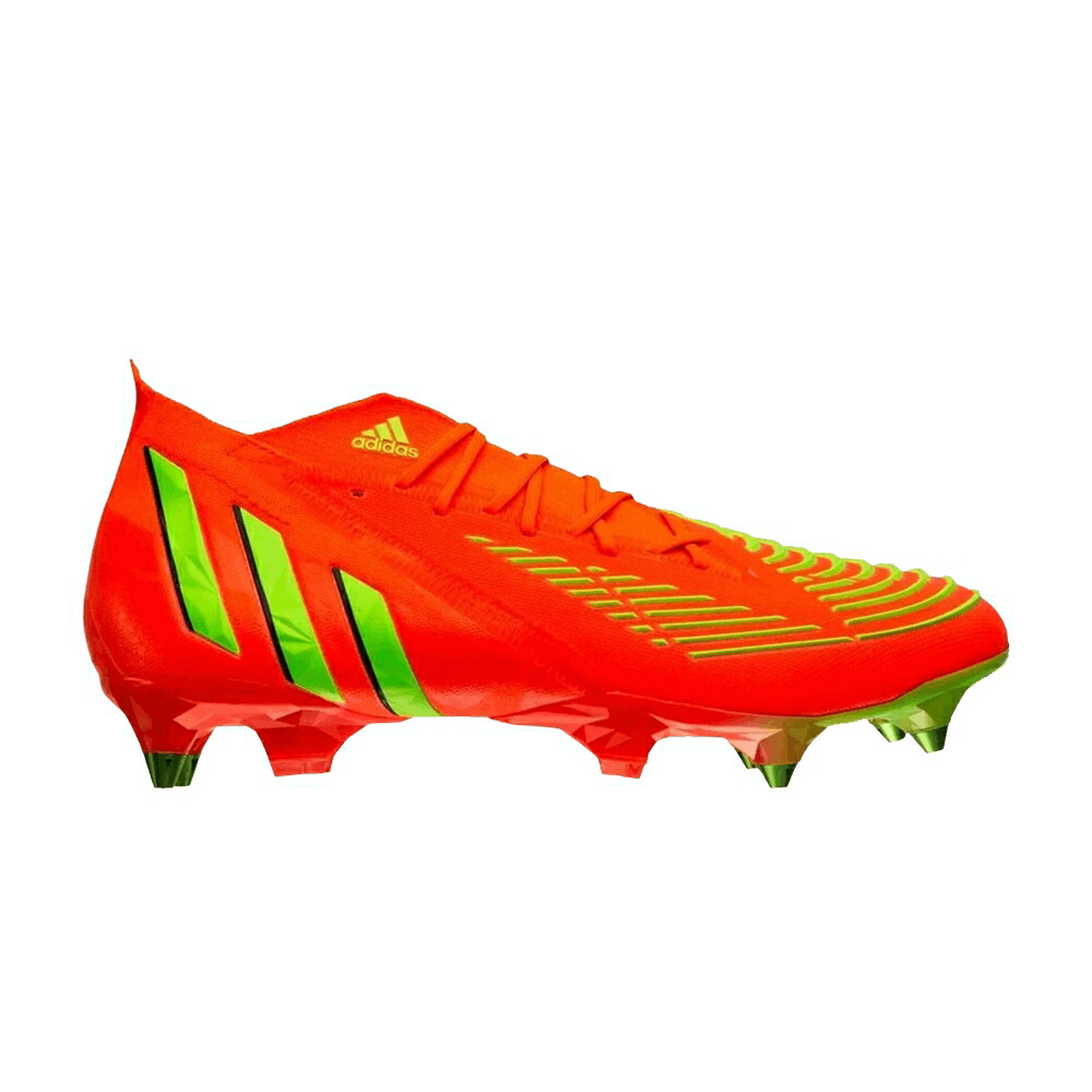 アディダス プレデター 赤 レッド チーム 緑 グリーン コア EDGE.1 'GAME PACK' スニーカー メンズ ADIDAS PREDATOR SG DATA / SOLAR RED TEAM SOLAR GREEN CORE