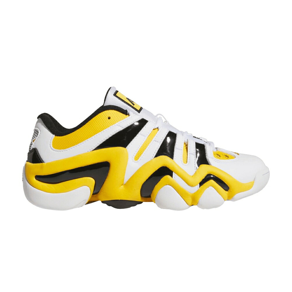 アディダス クレイジー アラバマ 白色 ホワイト コア 黒色 ブラック HBCU STATE スニーカー メンズ ADIDAS CRAZY 8 LOW PACK - ALABAMA / CLOUD WHITE GOLDENROD CORE BLACK