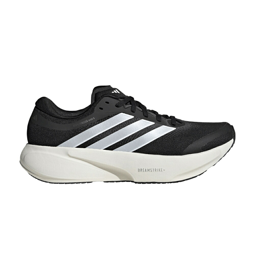 アディダス スーパーノバ ノヴァ ライズ 黒色 ブラック コア 白色 ホワイト 'CORE WHITE' スニーカー レディース ADIDAS WMNS SUPERNOVA RISE 3 BLACK CLOUD / CORE BLACK CLOUD WHITE CORE