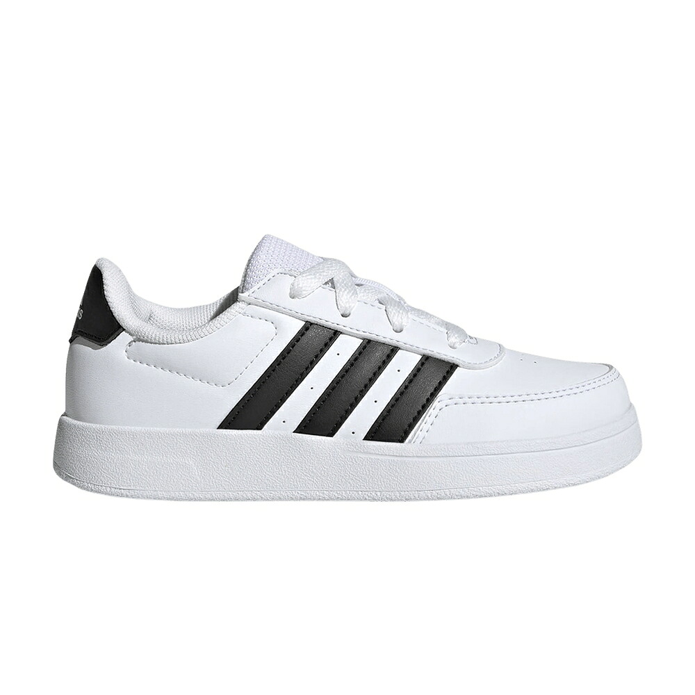 アディダス 白いこと 白いこと 中核グループ 黒いこと 黒いこと \u0027CLOUD BLACK\u0027 スニーカー メンズ ADIDAS BREAKNET LITTLE KID WHITE CORE / CLOUD WHITE CORE BLACK CORE