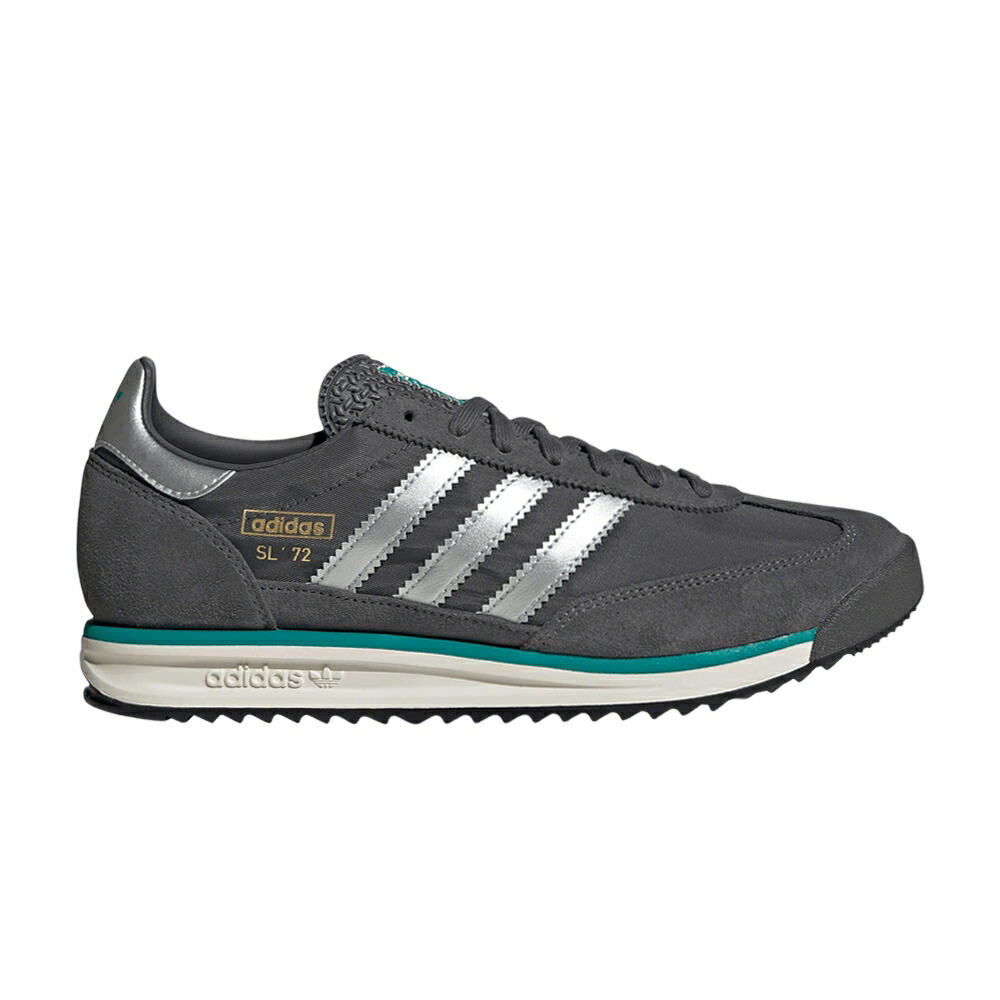 アディダス 銀色 シルバー 灰色 グレー 'GREY METALLIC' スニーカー メンズ ADIDAS SL72 RS SILVER / GREY FIVE SILVER METALLIC OFF