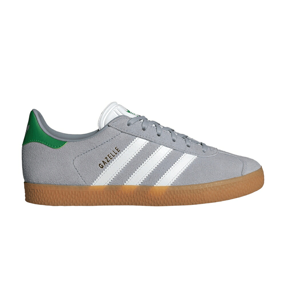 アディダス ガゼル しろがね色 しろがね色 白いこと 白いこと 緑 緑であること \u0027SILVER GREEN\u0027 スニーカー メンズ ADIDAS GAZELLE J / HALO SILVER CLOUD WHITE GREEN