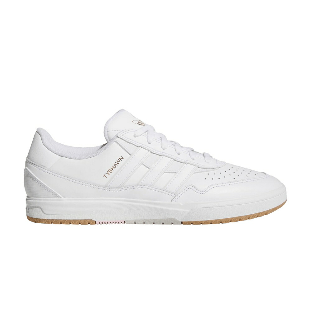アディダス 白いこと 白いこと \u0027CLOUD GUM\u0027 スニーカー メンズ ADIDAS TYSHAWN 2 WHITE / CLOUD WHITE CLOUD WHITE GUM